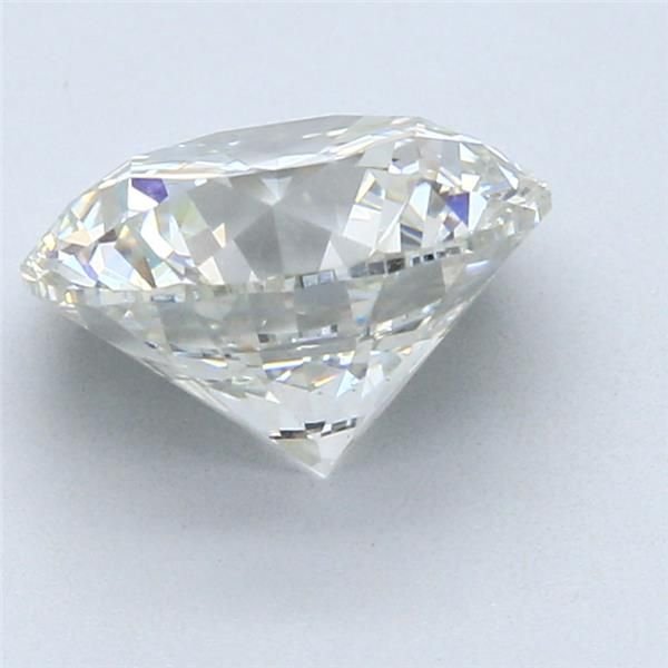 3.09ct I SI2 Rare Carat Ideal Cut Round Diamond