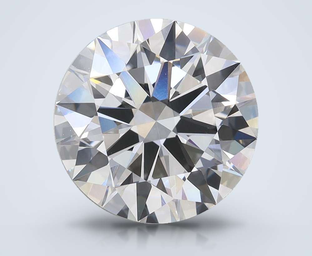 4.02 Carat Round Lab Diamond
