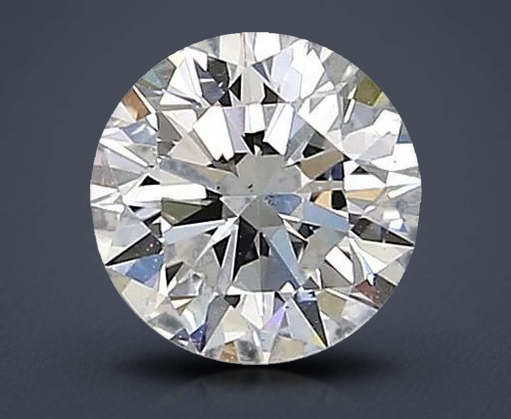 0.70 Carat Round Natural Diamond