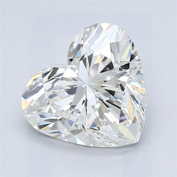 2.21ct I VS2 Rare Carat Ideal Cut Heart Diamond