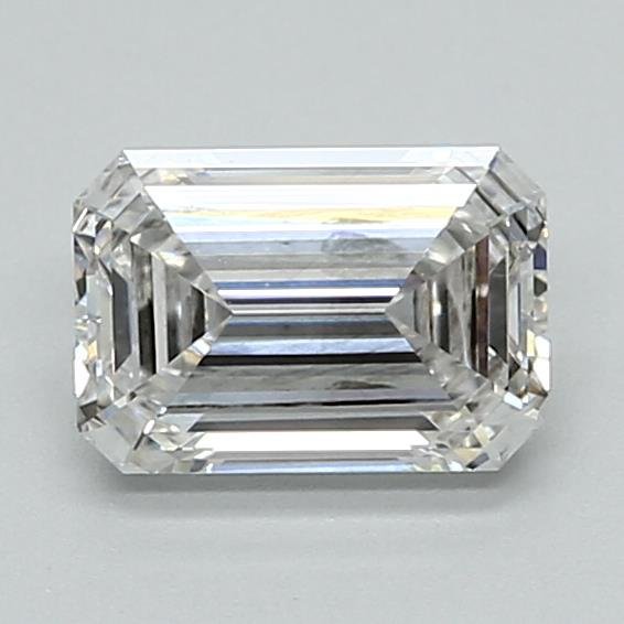 1.07ct F VS2 Rare Carat Ideal Cut Emerald Lab Grown Diamond