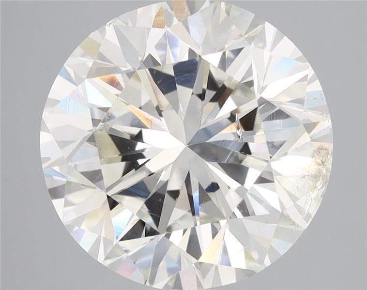 5.00ct H SI2 Good Cut Round Diamond