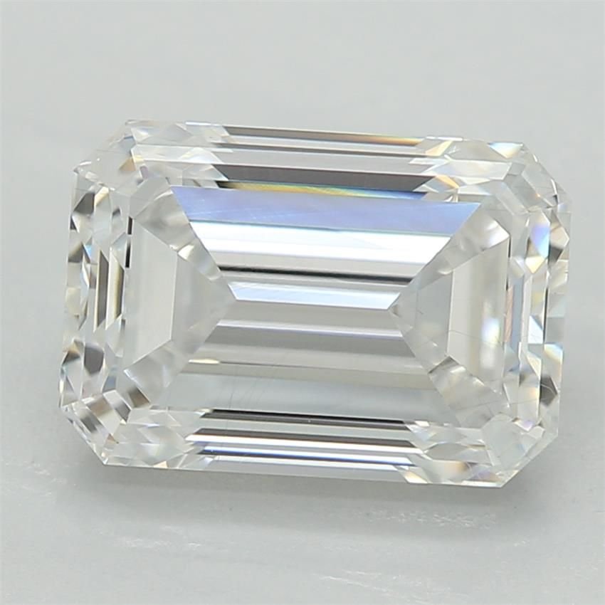1.59ct E SI1 Excellent Cut Emerald Lab Grown Diamond