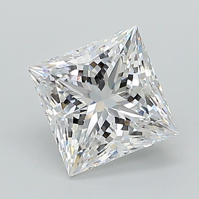 1.04ct D VS1 Rare Carat Ideal Cut Princess Lab Grown Diamond