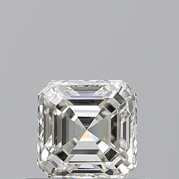 0.62ct J VS1 Rare Carat Ideal Cut Asscher Diamond