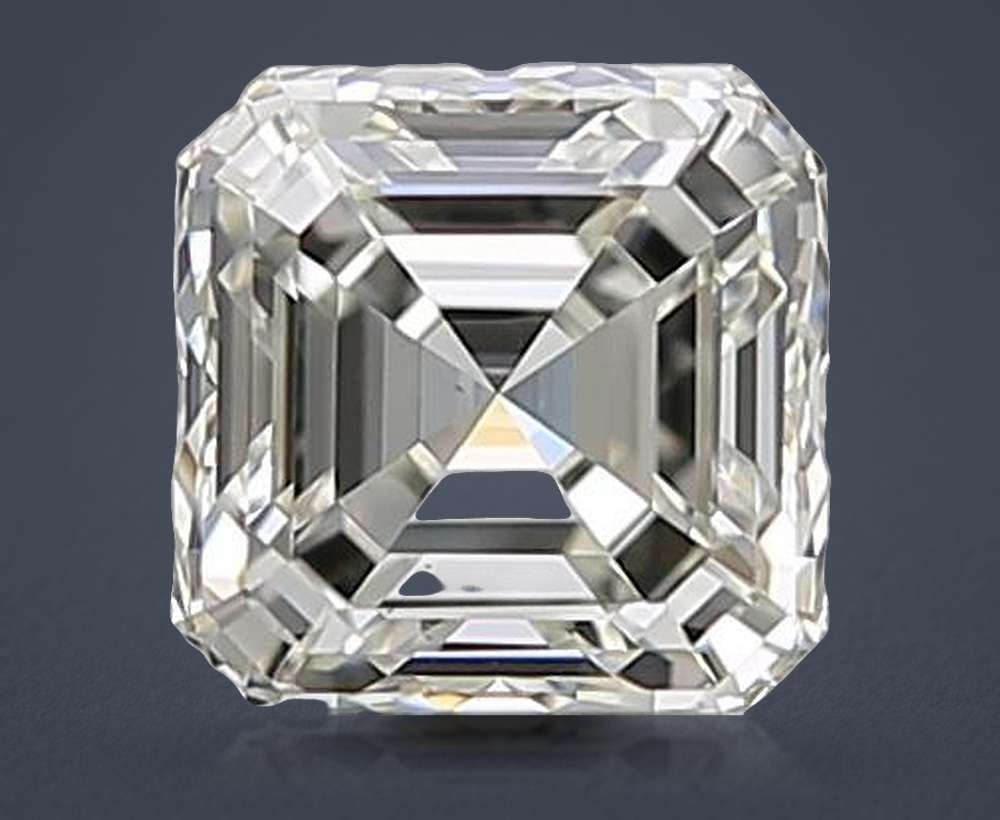 0.62 Carat Asscher Natural Diamond