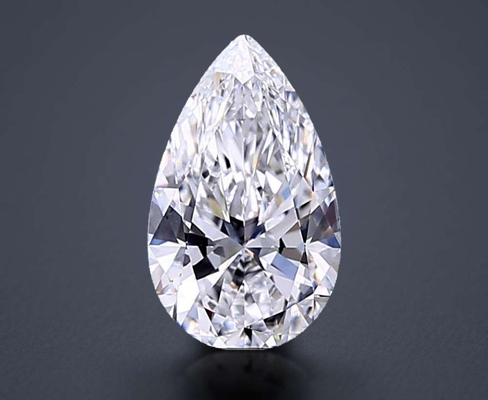 1.30 Carat Pear Lab Diamond