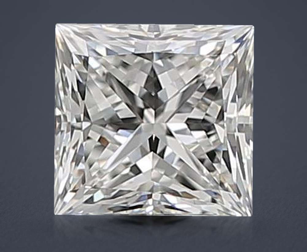 0.63 Carat Princess Natural Diamond