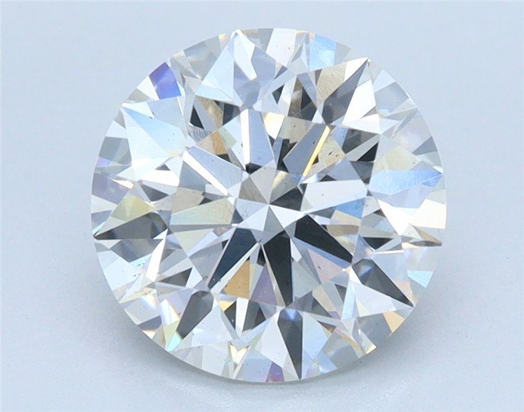 2.10ct F VS2 Rare Carat Ideal Cut Round Lab Grown Diamond