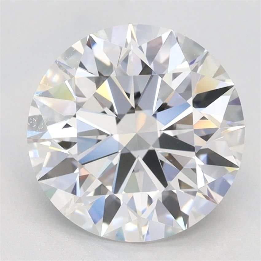 2.42ct D VVS1 Rare Carat Ideal Cut Round Lab Grown Diamond