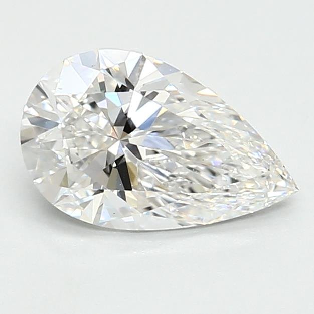 0.98ct D VS1 Rare Carat Ideal Cut Pear Lab Grown Diamond