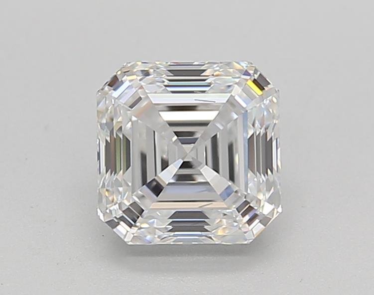 1.08ct D VS2 Rare Carat Ideal Cut Asscher Lab Grown Diamond