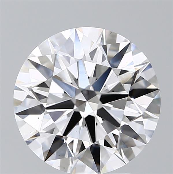 3.56ct D VS2 Rare Carat Ideal Cut Round Lab Grown Diamond