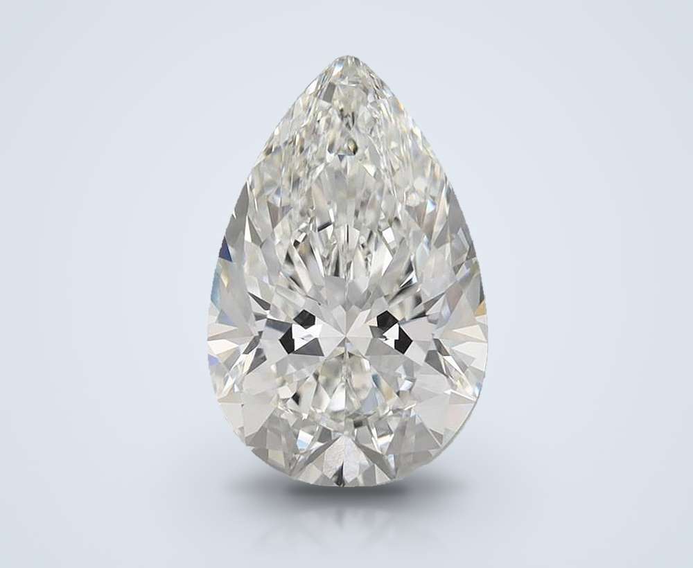 3.68 Carat Pear Lab Diamond