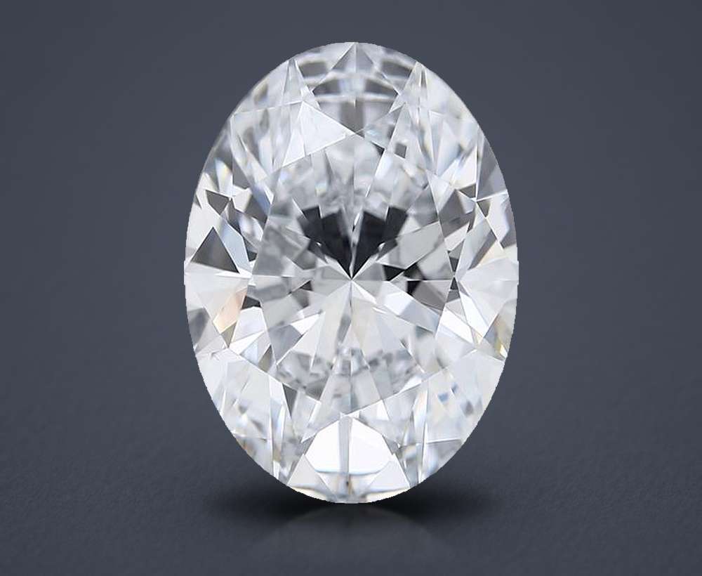 5.39 Carat Oval Lab Diamond