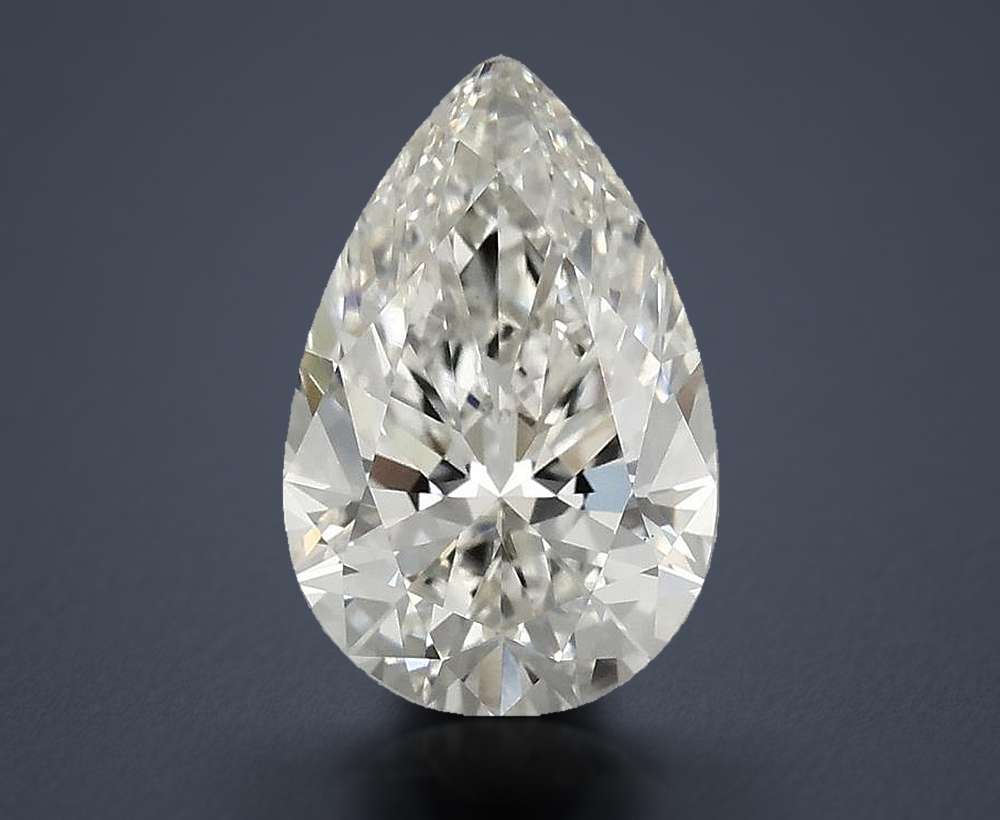 2.35 Carat Pear Lab Diamond