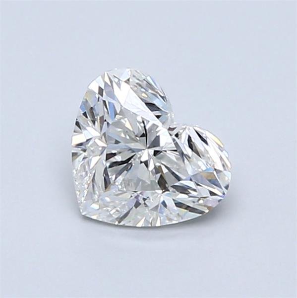 0.80ct F SI2 Very Good Cut Heart Diamond