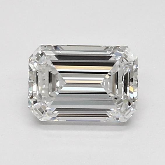0.92ct D VS1 Excellent Cut Emerald Lab Grown Diamond