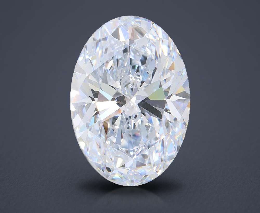 4.51 Carat Oval Lab Diamond