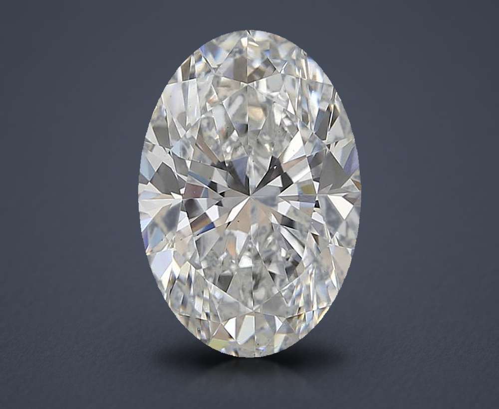 1.84 Carat Oval Lab Diamond