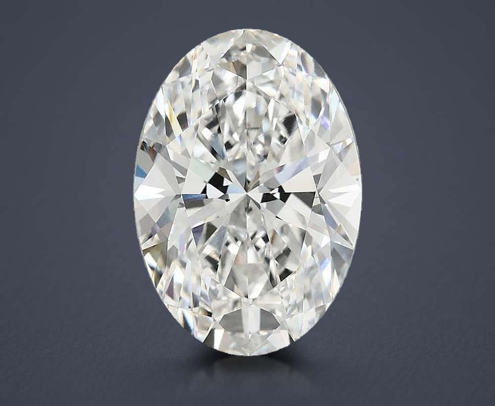 4.90 Carat Oval Lab Diamond