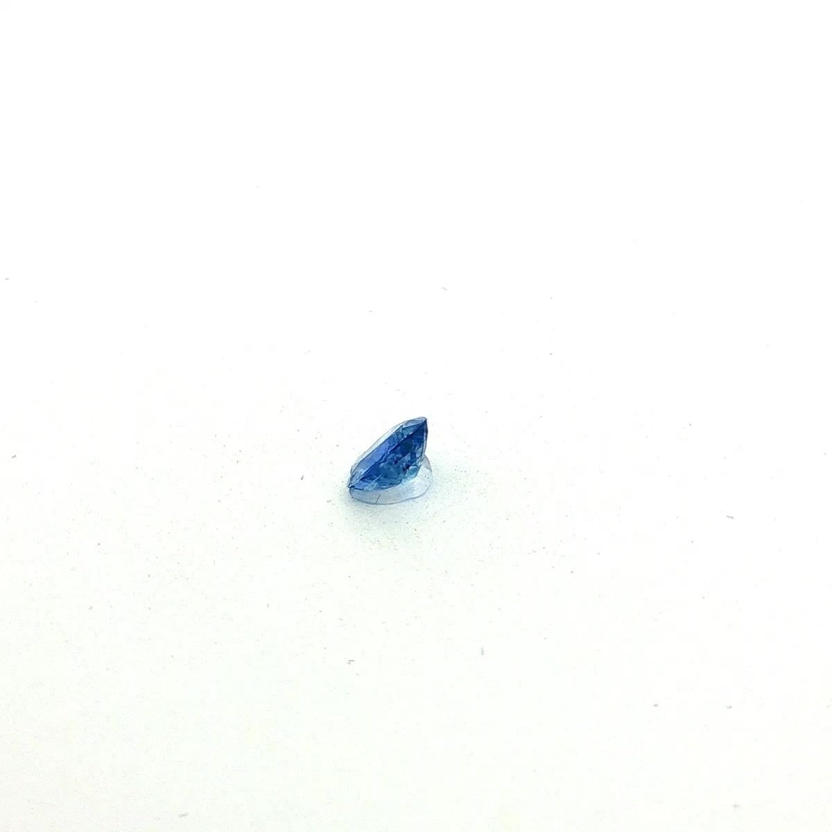 1.47 Carat Blue Pear Sapphire