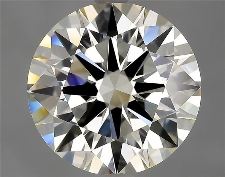 3.01ct K IF Very Good Cut Round Diamond