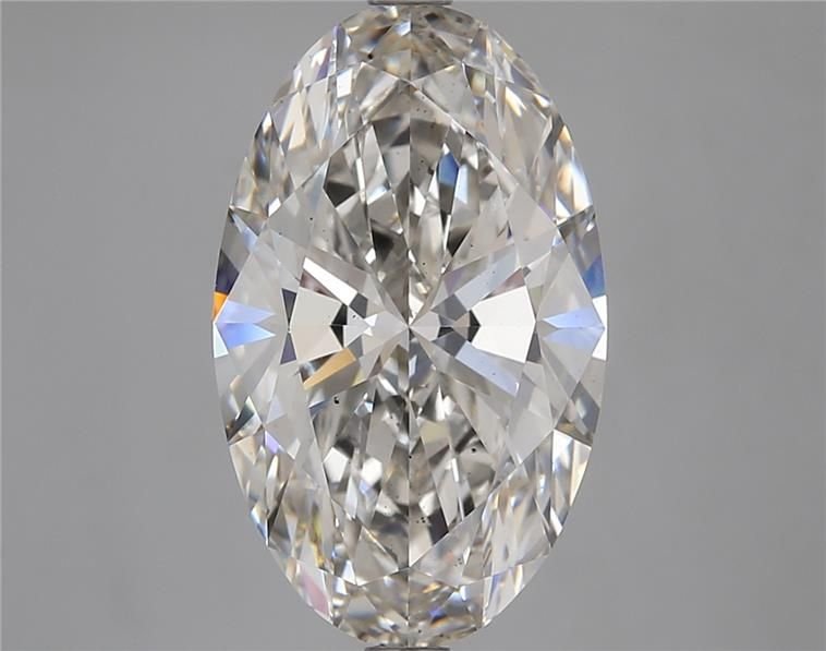 5.65ct H VS2 Excellent Cut Oval Lab Grown Diamond