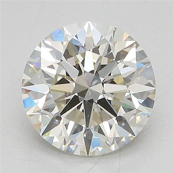 2.57ct J VS1 Excellent Cut Round Lab Grown Diamond