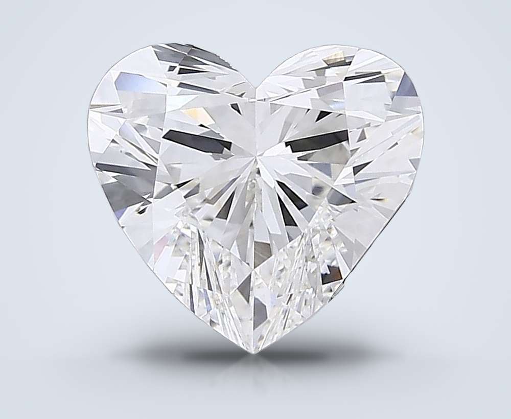 6.94 Carat Heart Lab Diamond