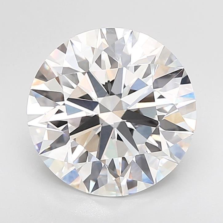 6.09 Carat Round Lab Diamond