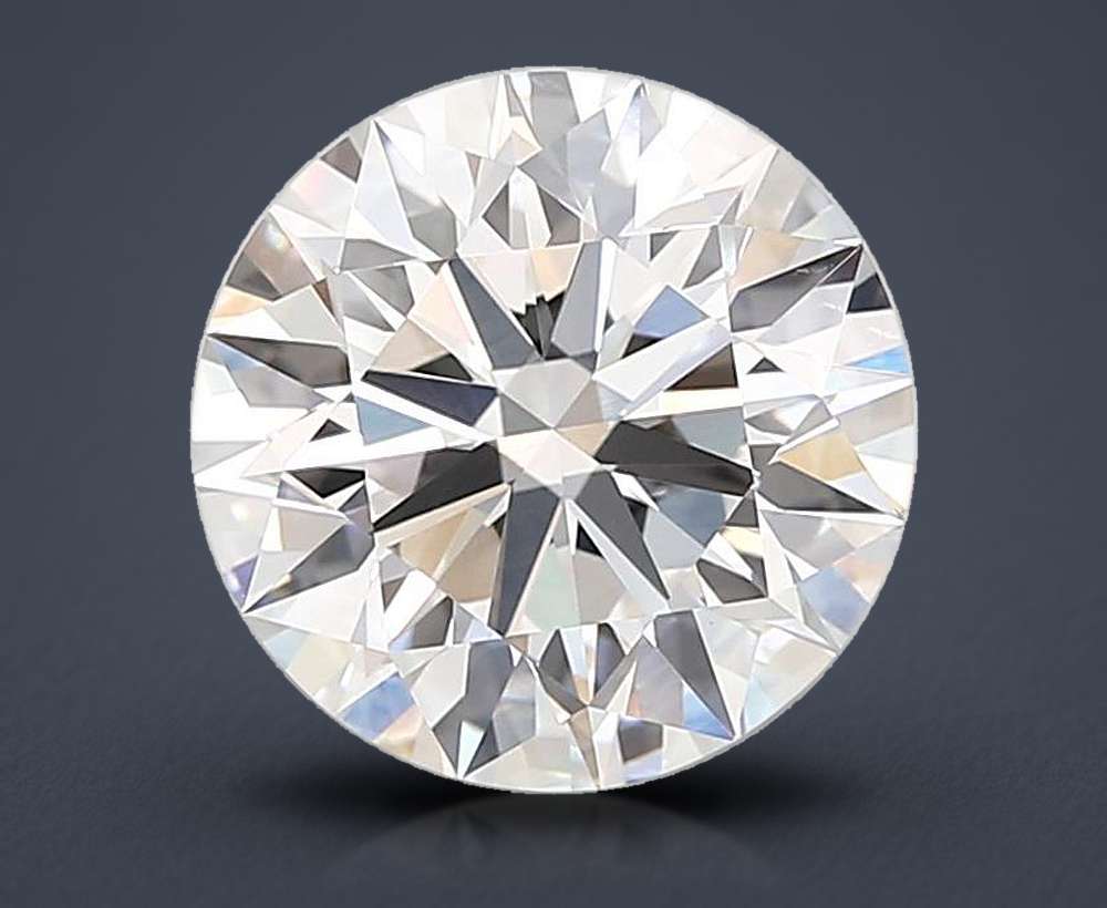 6.09 Carat Round Lab Diamond