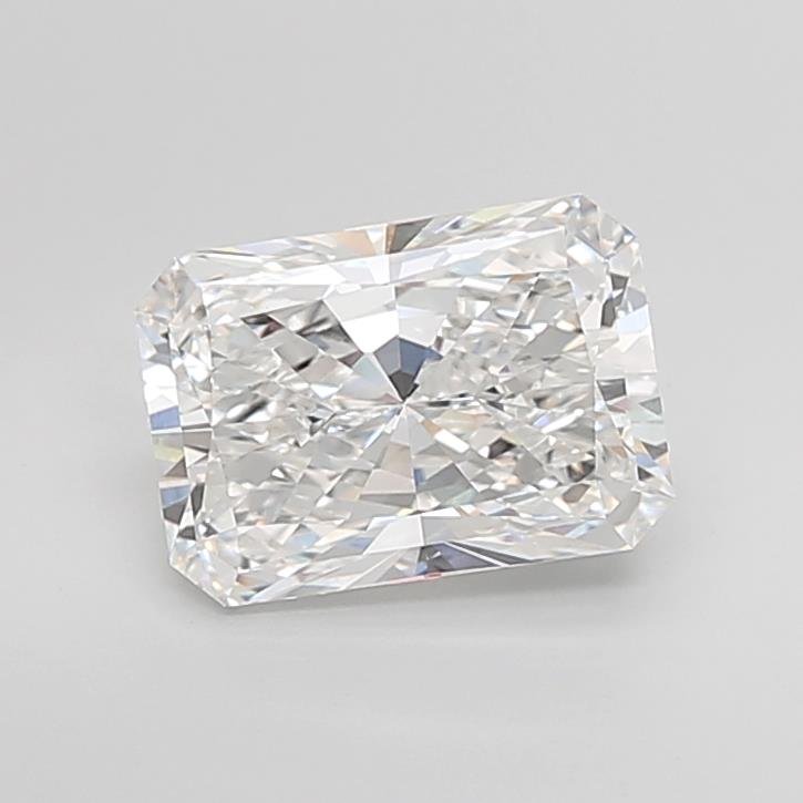 4.05ct E VVS2 Very Good Cut Radiant Lab Grown Diamond