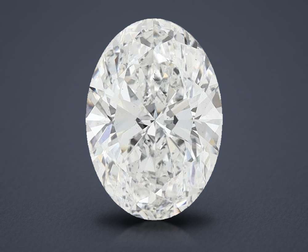 5.62 Carat Oval Lab Diamond