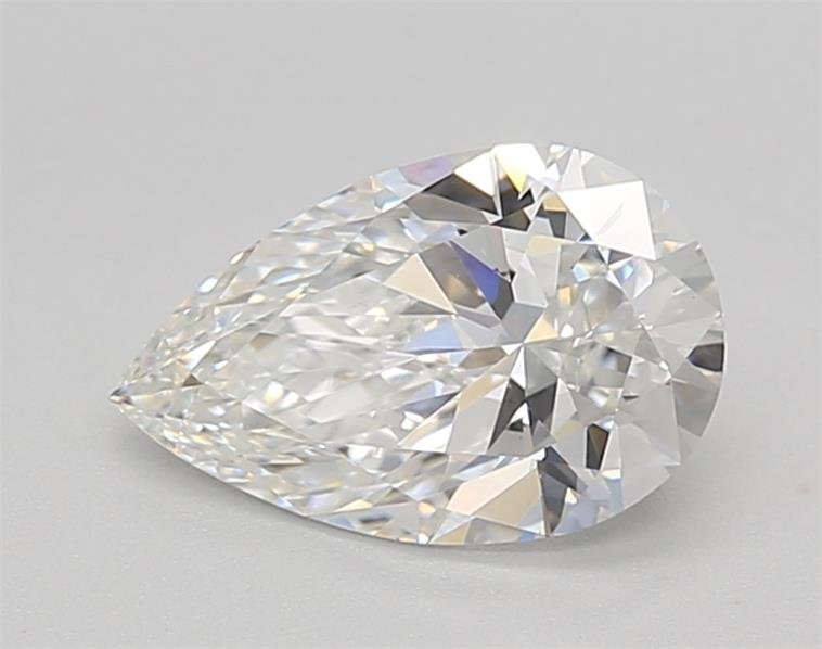 1.10ct F VS1 Rare Carat Ideal Cut Pear Lab Grown Diamond