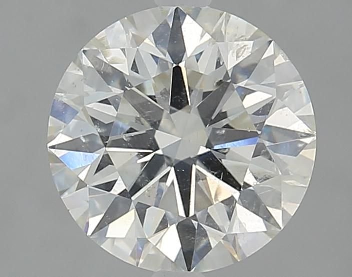 2.53ct I SI2 Rare Carat Ideal Cut Round Diamond