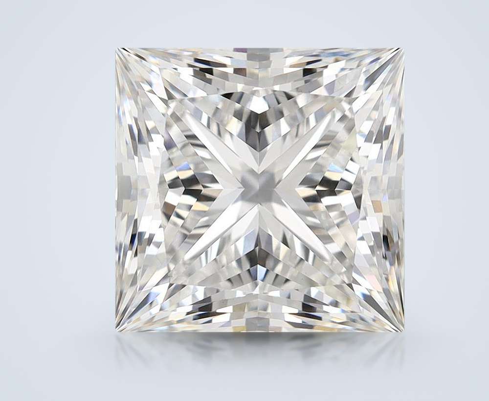 7.24 Carat Princess Lab Diamond