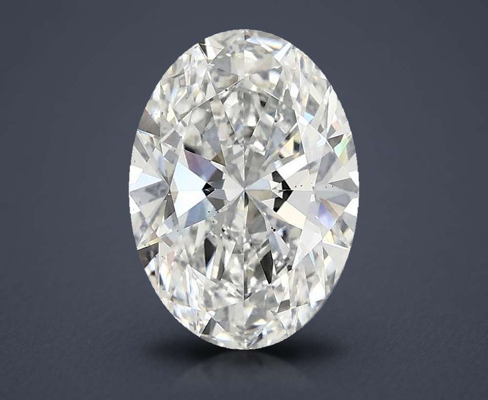 1.60 Carat Oval Lab Diamond