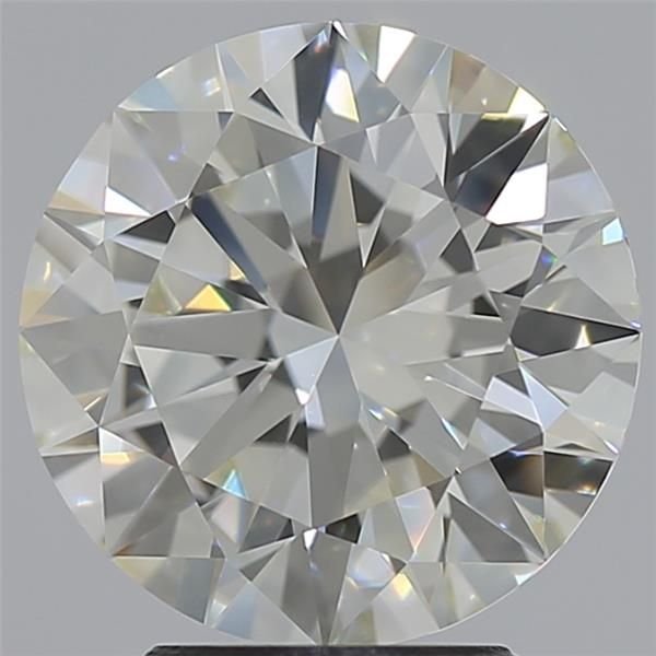 3.31ct K IF Rare Carat Ideal Cut Round Diamond