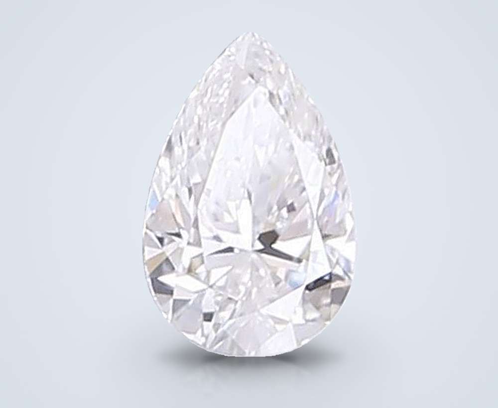 0.44 Carat Pear Lab Diamond