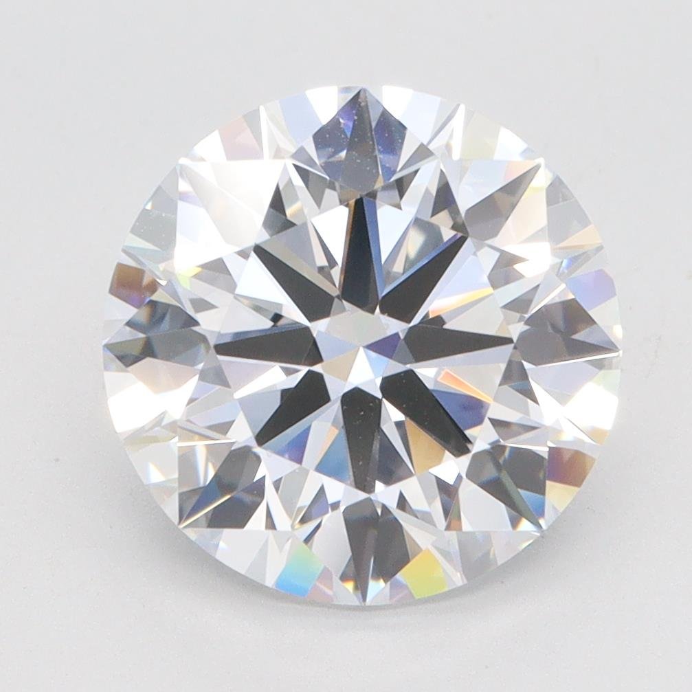 4.00ct E VS1 Rare Carat Ideal Cut Round Lab Grown Diamond