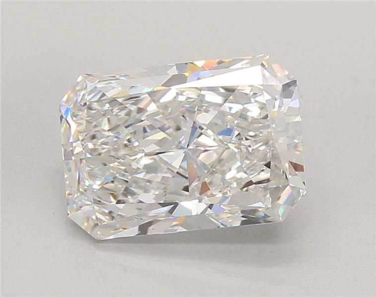 3.77ct F VS1 Rare Carat Ideal Cut Radiant Lab Grown Diamond