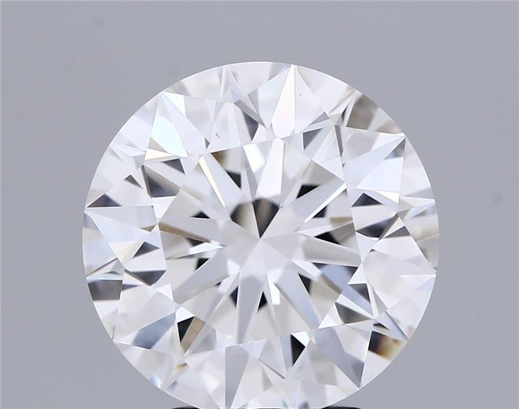 6.50ct E VVS1 Excellent Cut Round Lab Grown Diamond