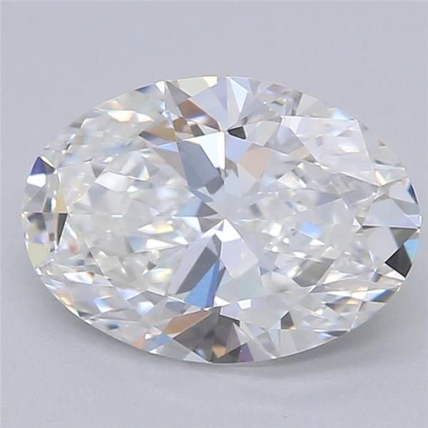 1.03ct D VVS2 Rare Carat Ideal Cut Oval Lab Grown Diamond