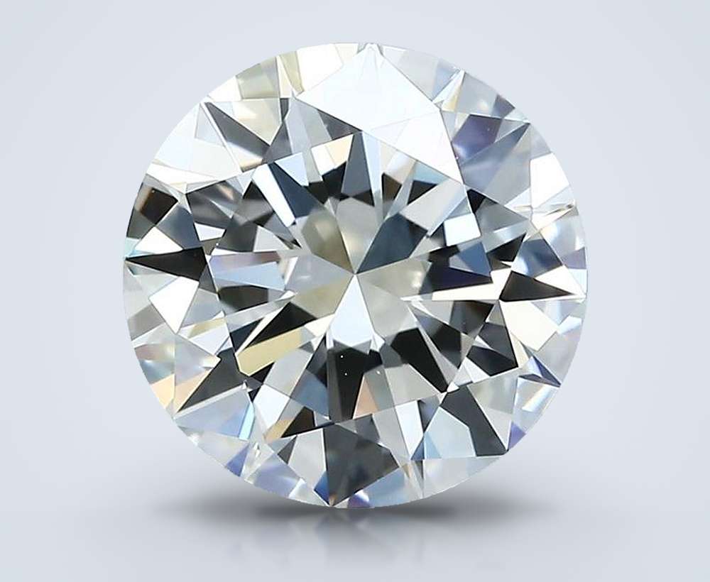 3.02 Carat Round Natural Diamond