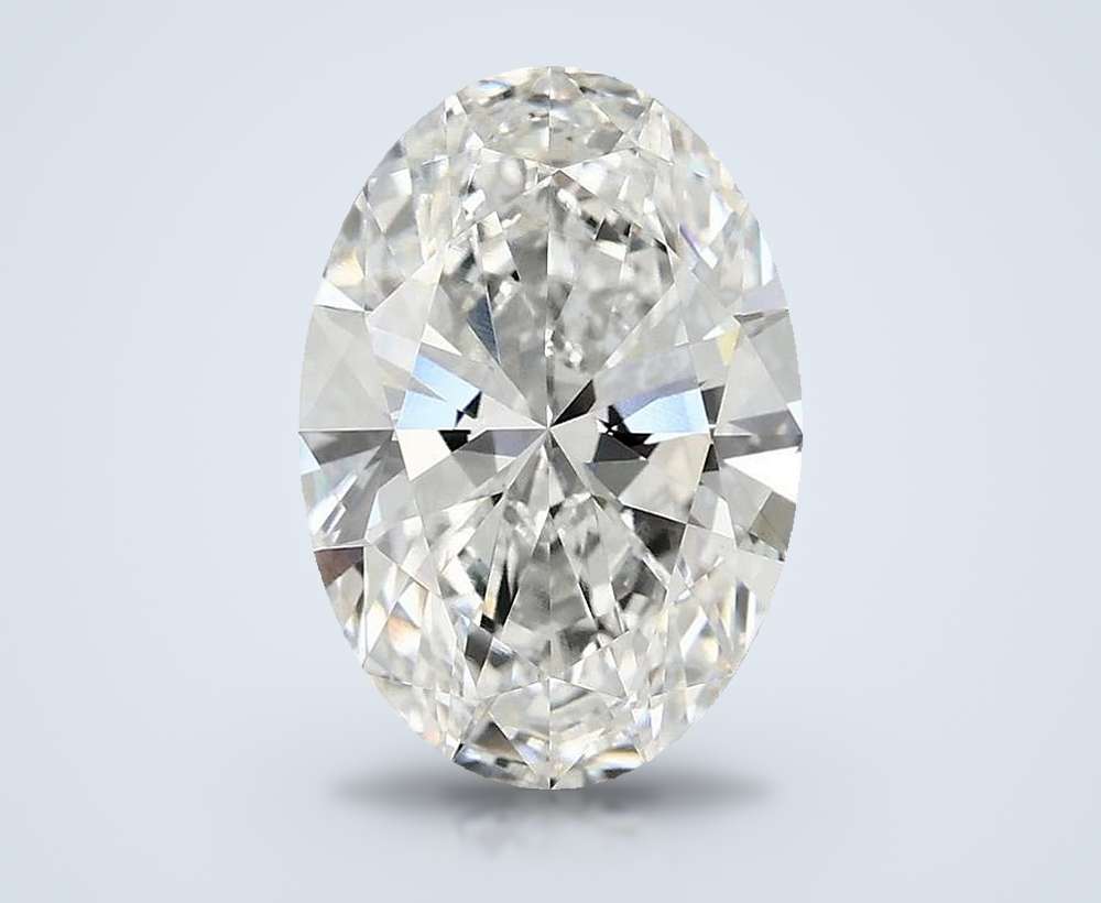 3.60 Carat Oval Lab Diamond