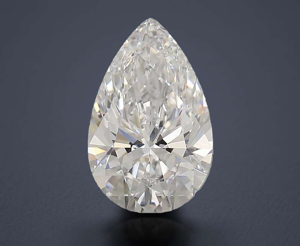 2.72 Carat Pear Lab Diamond