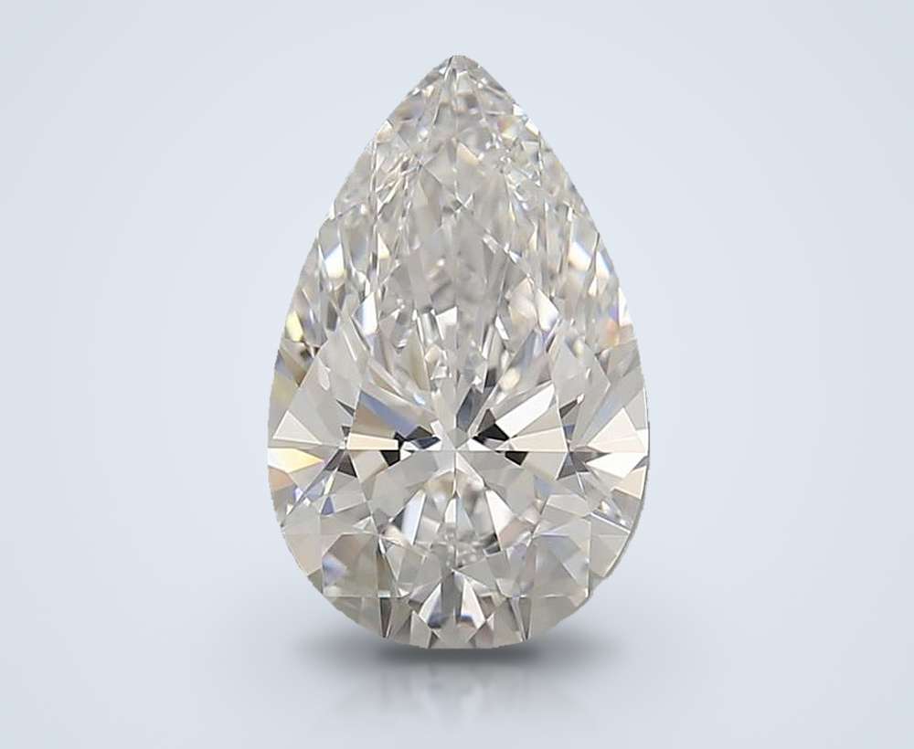 2.72 Carat Pear Lab Diamond