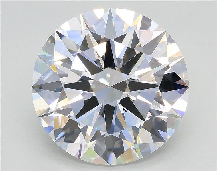6.57ct D VS1 Rare Carat Ideal Cut Round Lab Grown Diamond