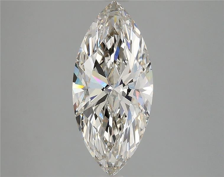 2.46ct H VS1 Rare Carat Ideal Cut Marquise Lab Grown Diamond